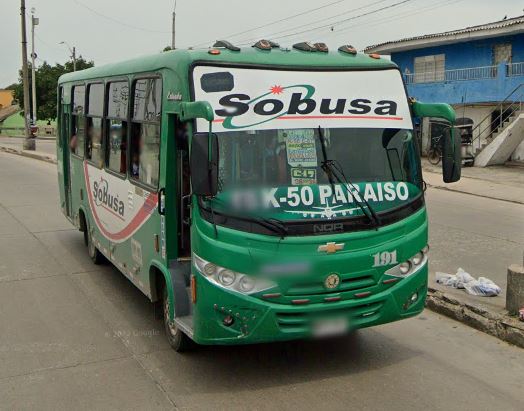 Bus Ruta Sobusa Cra 50 Paraíso